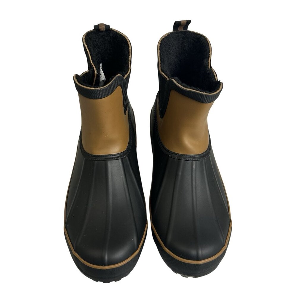 Chooka Women 8 Chelsea Duck Rain Boot Waterproof Plush-Lined Memory Foam Insole - Picture 12 of 12